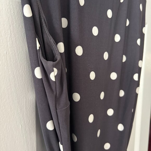 Grey Polka Dot Dress - Picture 4 of 5